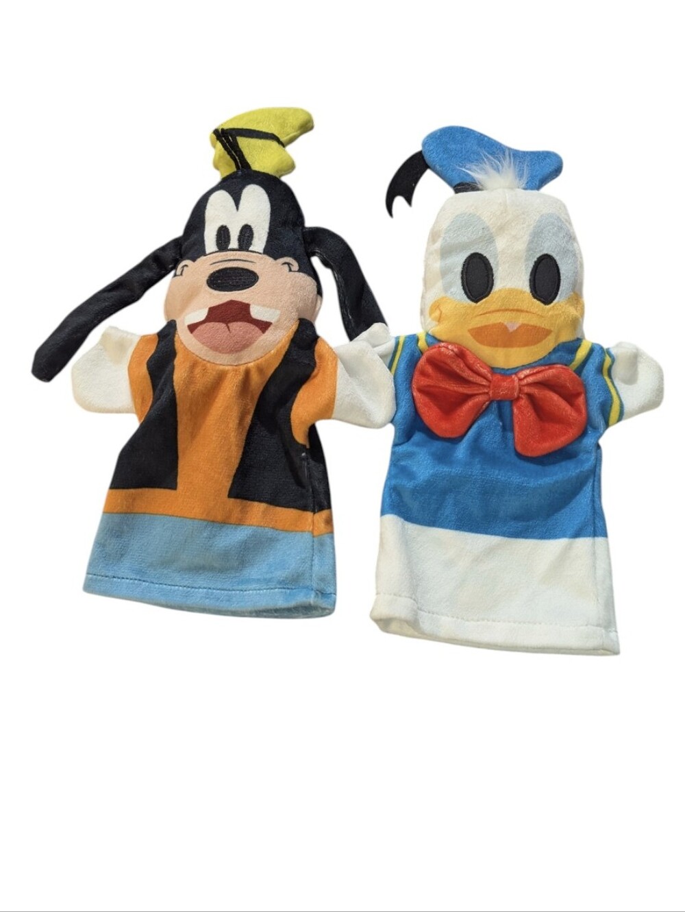 Disney Goofy & Donald Duck Soft & Cuddly Hand Puppets –  Set Of Two